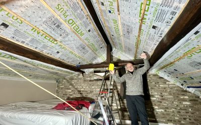 Nieuw dak en biobased isolatie voor het vakantiehuis